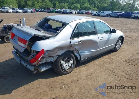 2003 Honda Accord 2.4 Lx из США, поврежденный, VIN 1HGCM56393A042425